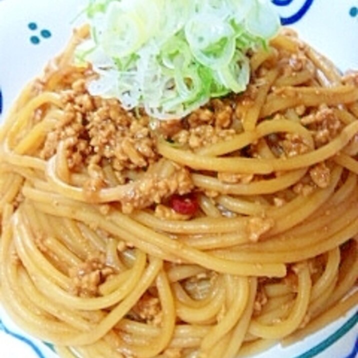 和風★肉味噌パスタ